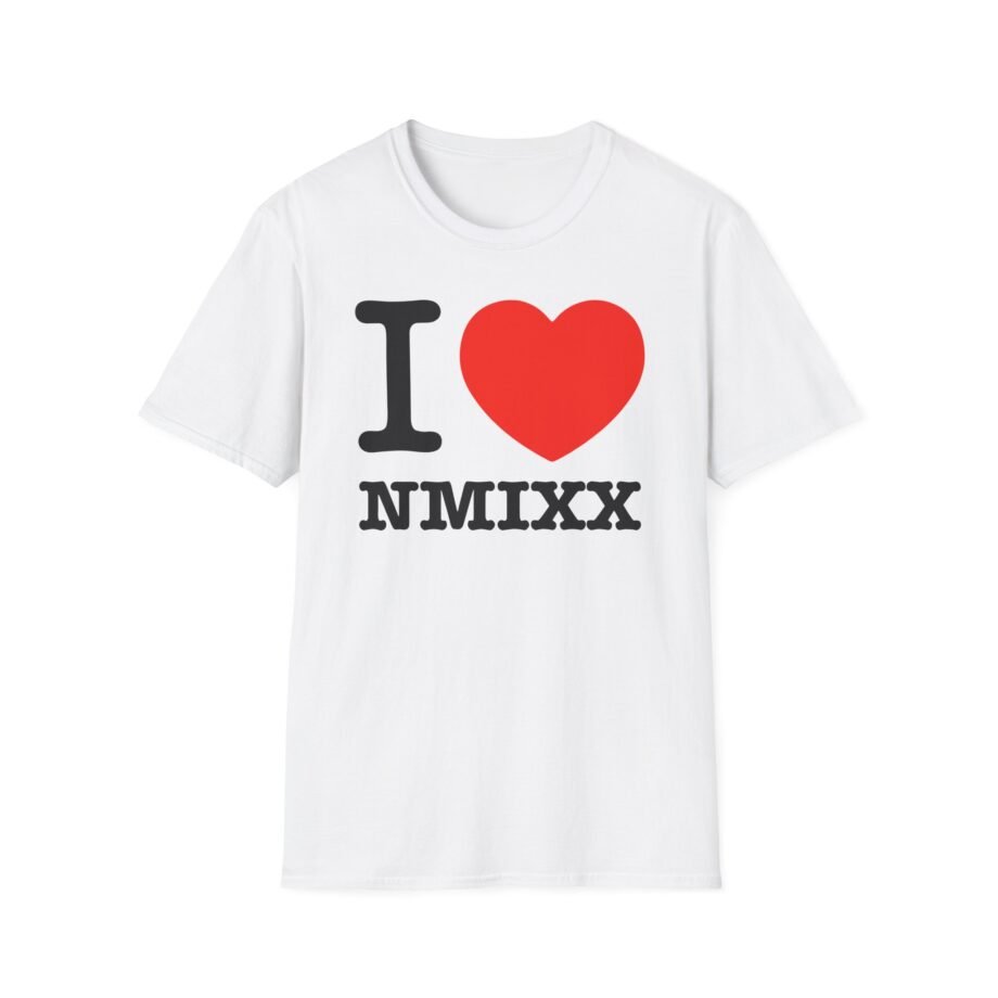 I Love NMIXX Unisex Softstyle T-Shirt