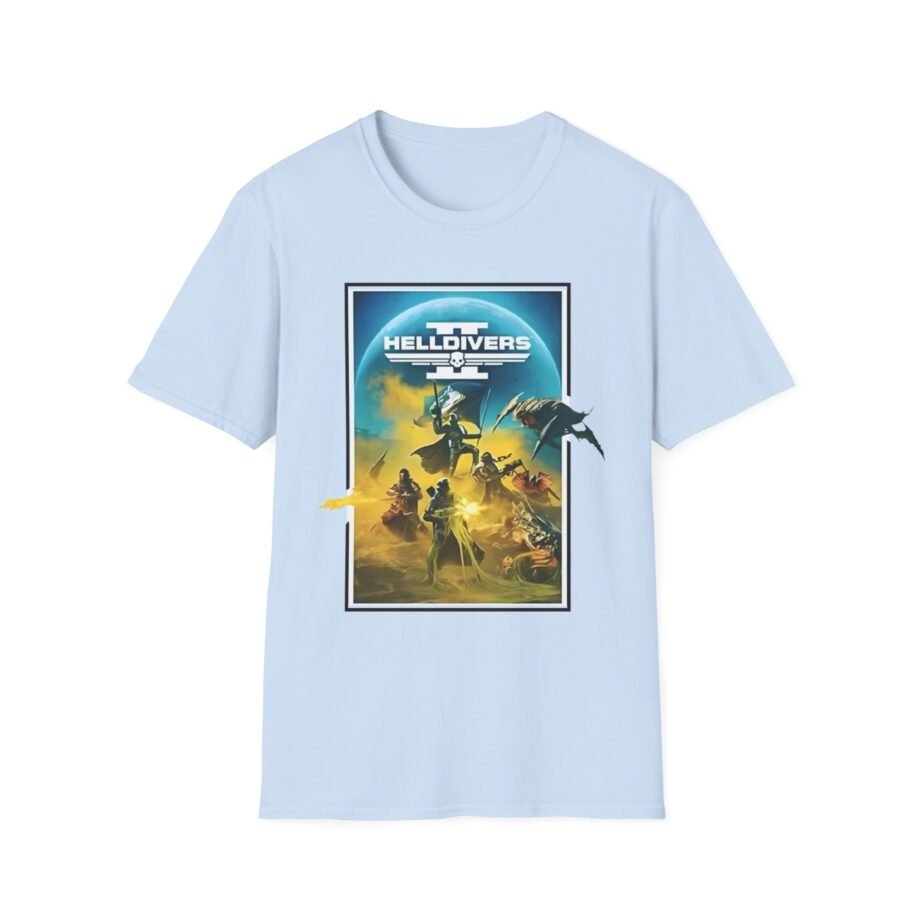 Helldivers Key Art Unisex Softstyle T-Shirt