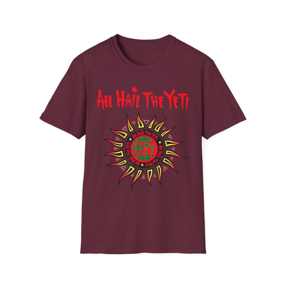 All Hail the Yeti Sun Unisex Softstyle T-Shirt