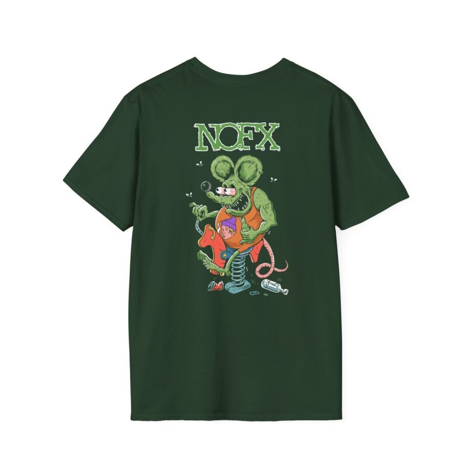 Nofx Rat Fink Unisex Softstyle T-shirt