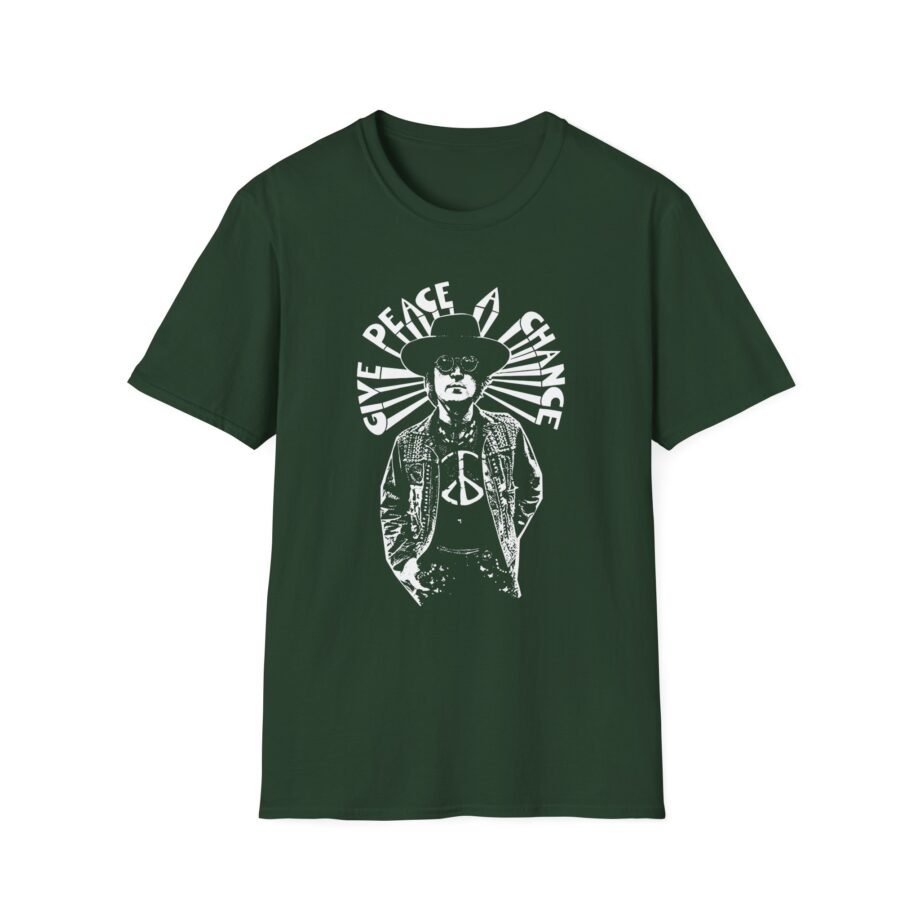 John Lennon Give Peace Unisex Softstyle T-Shirt