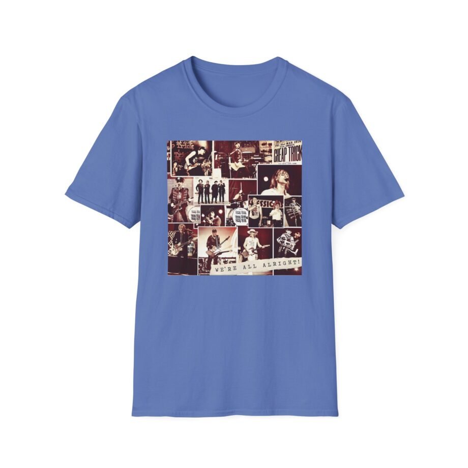 Cheap Trick Photo Collage Unisex Softstyle T-Shirt
