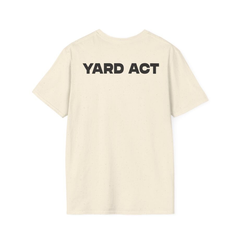 Yard Act Speech Bubble Burning Man Unisex Softstyle T-Shirt