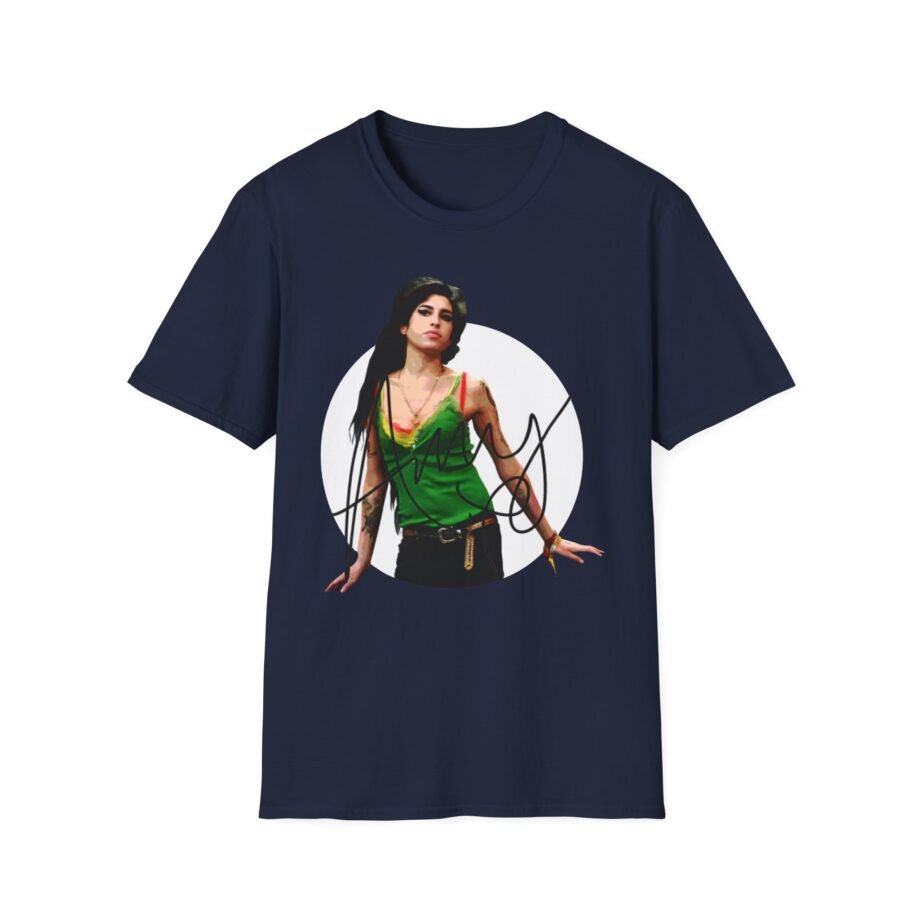Amy Winehouse Live at Glastonbury Unisex Softstyle T-Shirt