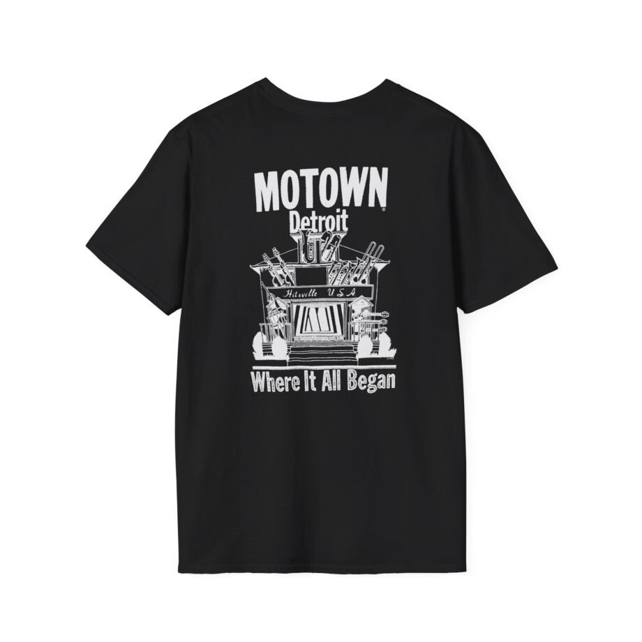 Motown Records Where It All Began Unisex Soft-style T-shirt