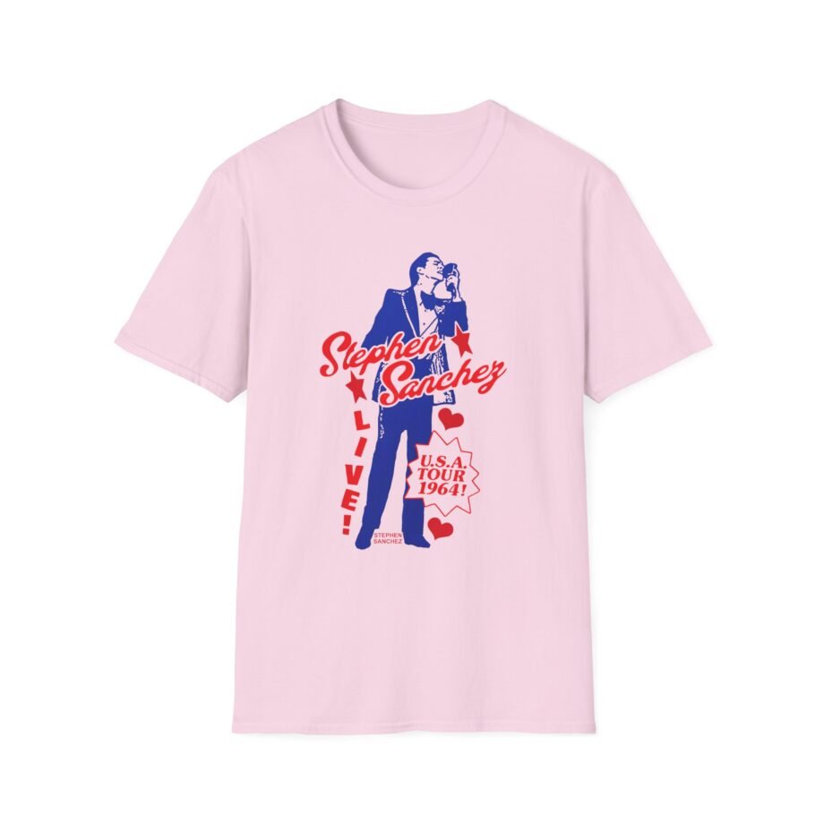 Stephen Sanchez Live U.s.a. Tour 1964 Unisex Softstyle T-Shirt