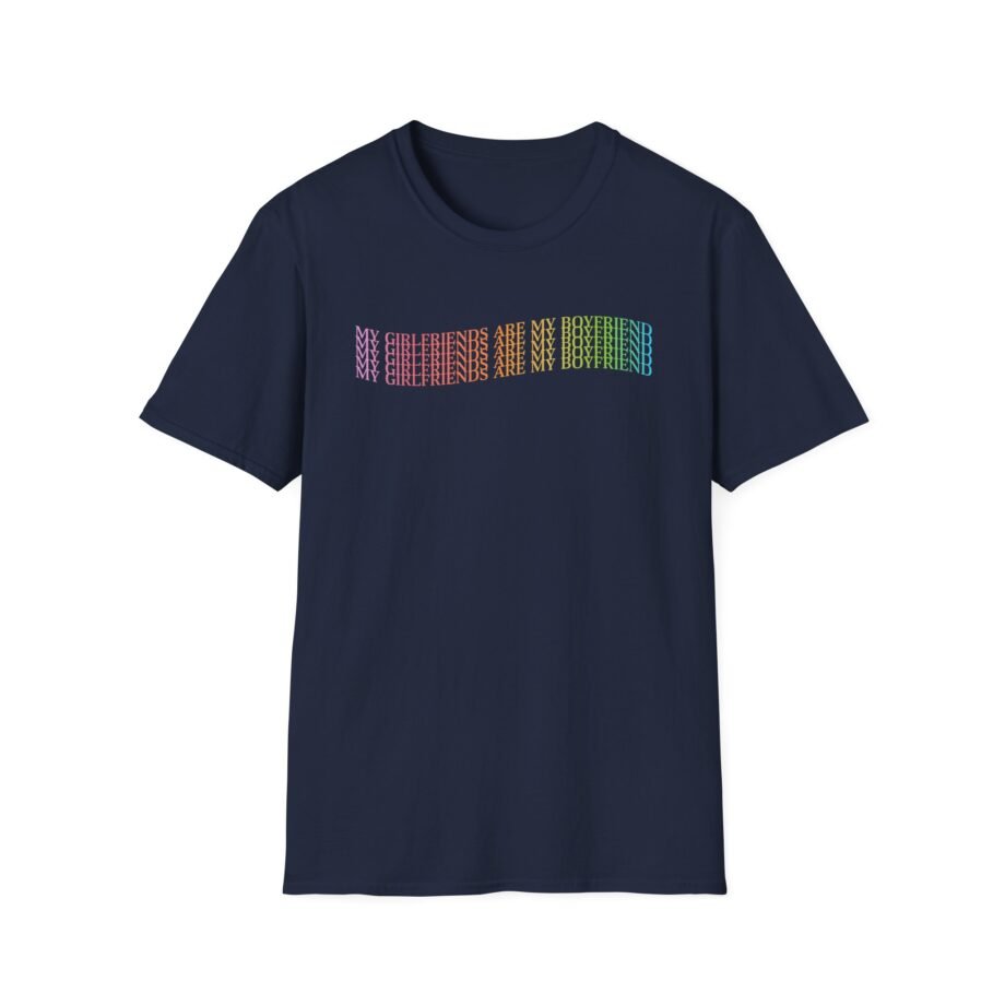 Demi Lovato My Girlfriends Are My Boyfriend Pride Unisex Softstyle T-Shirt