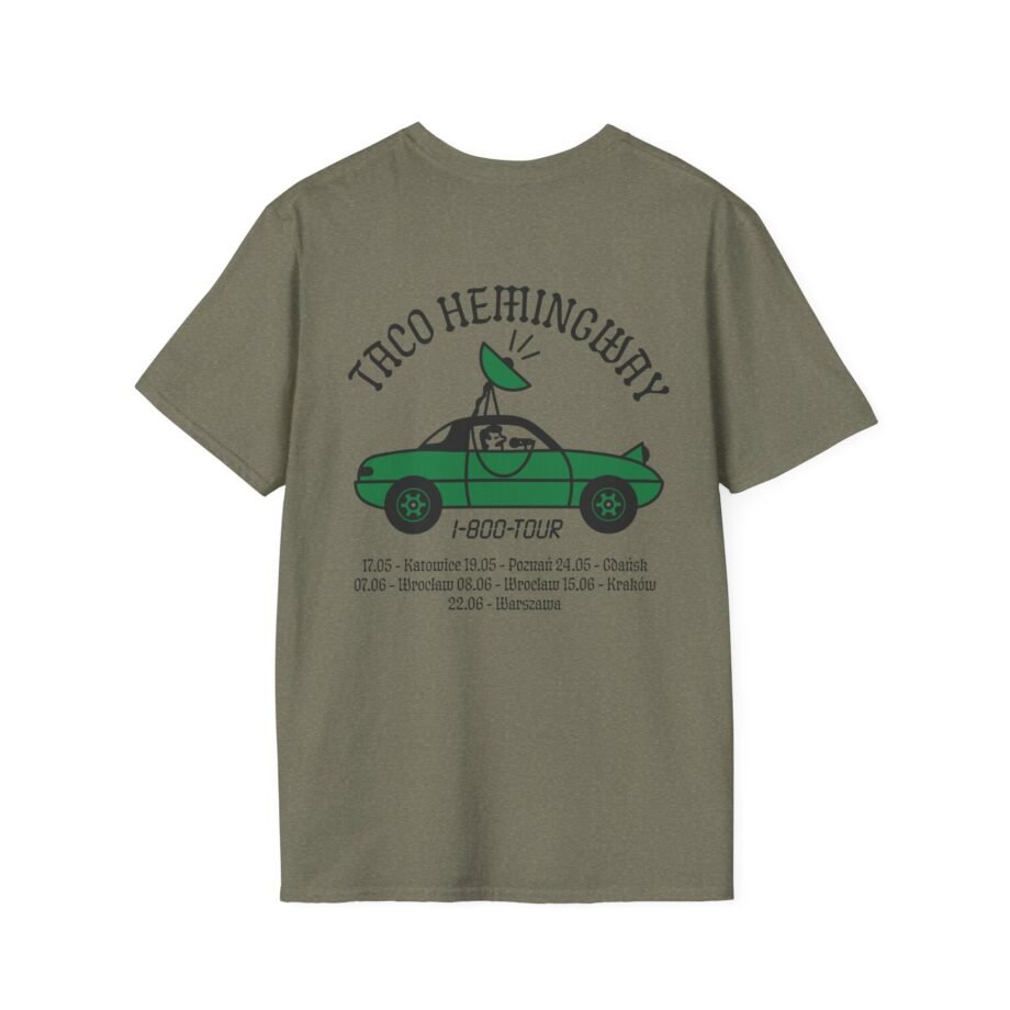Taco Hemingway 1-800-tour Unisex Softstyle T-Shirt