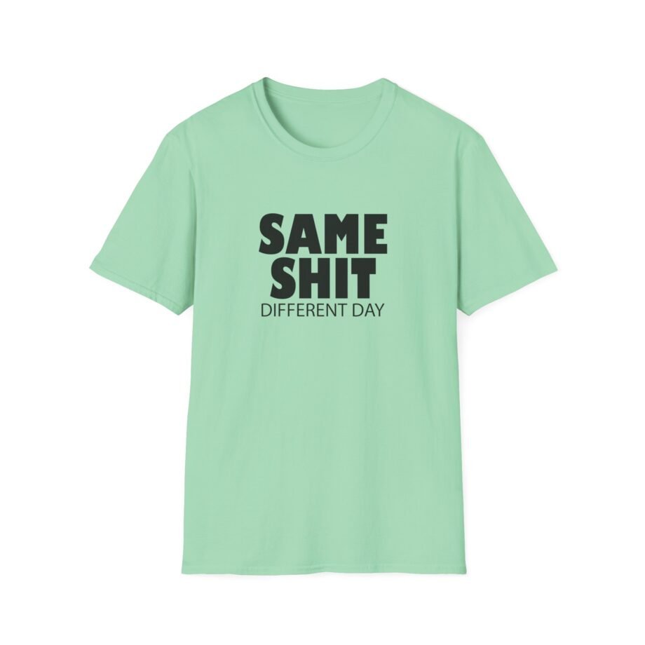 Elle Fanning Same Shit Different Day Unisex Softstyle T-Shirt