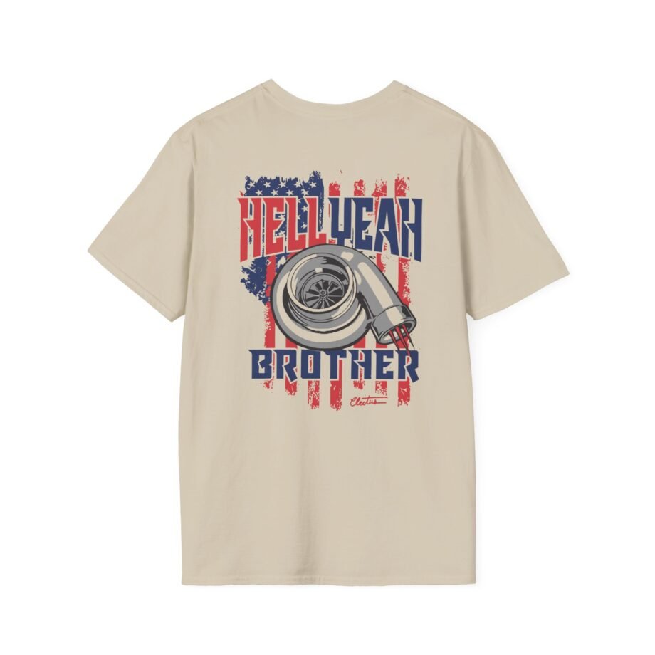 Cleetus Mcfarland Hell Yeah Brother Unisex Softstyle T-Shirt