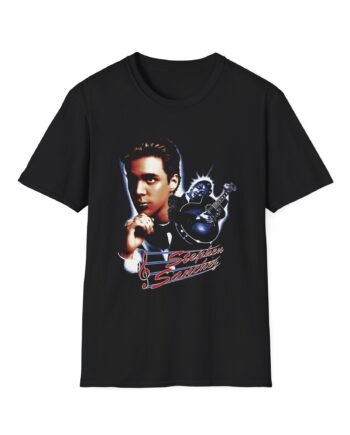 Stephen Sanchez Guitar Portrait Unisex Softstyle T-Shirt