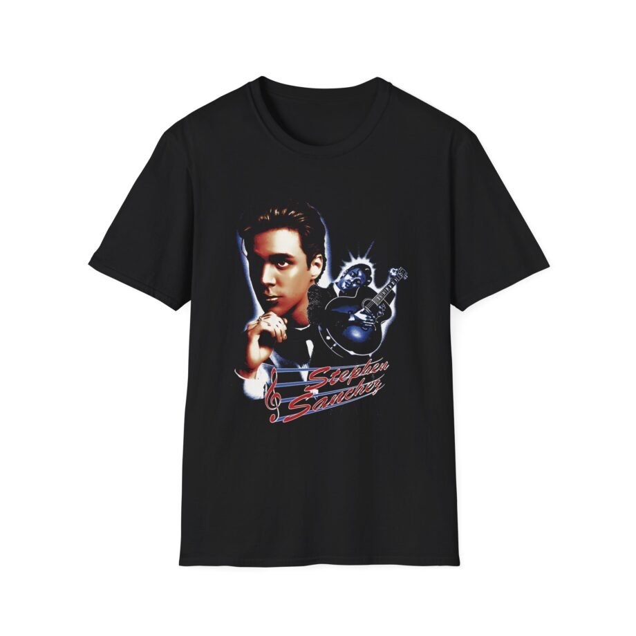 Stephen Sanchez Guitar Portrait Unisex Softstyle T-Shirt