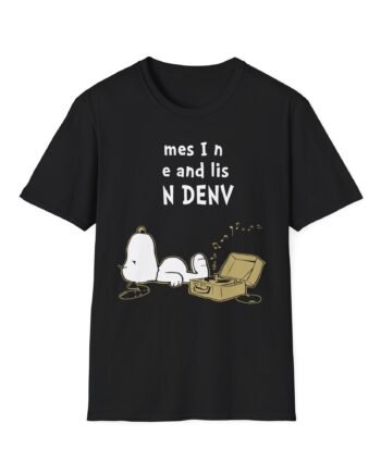John Mellencamp Sometimes I Need to Be Alone and Listen to Unisex Softstyle T-Shirt