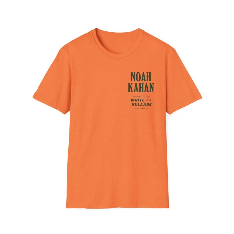 Noah Kahan Write & Release Unisex Softstyle T-Shirt