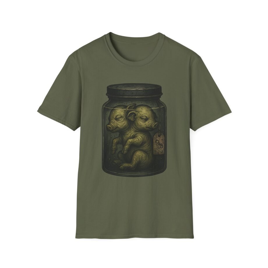OHD Two-headed Pig Unisex Soft-style T-shirt