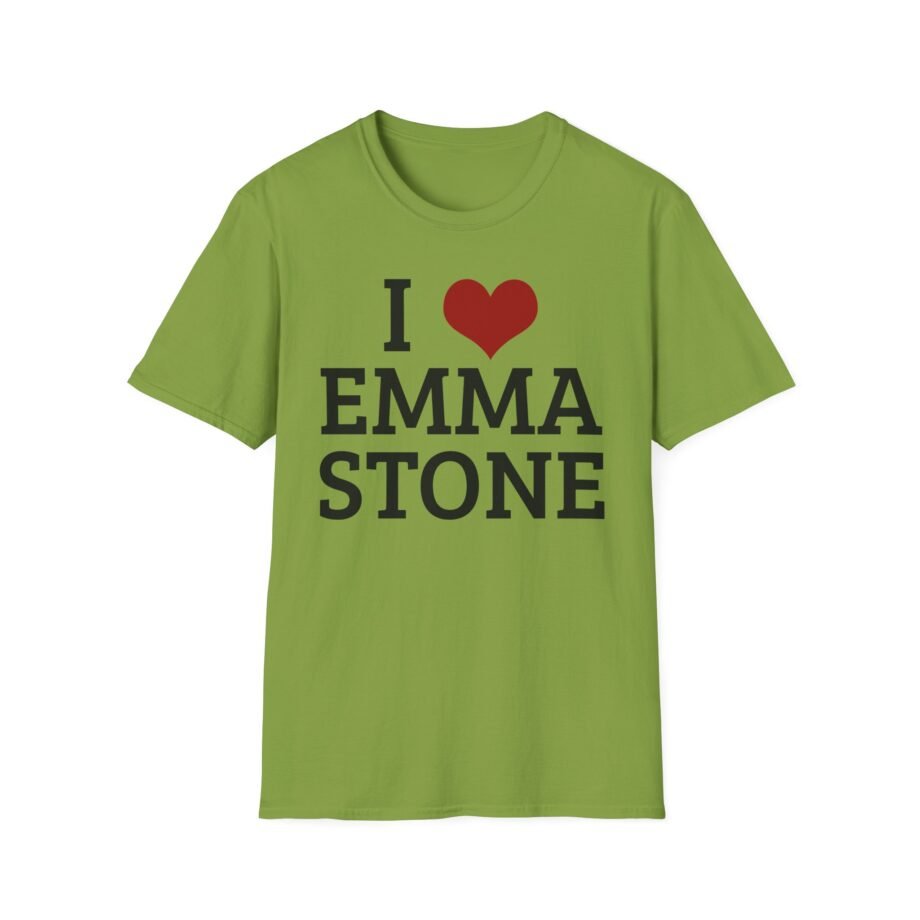 I Heart Emma Stone Unisex Soft-style T-shirt