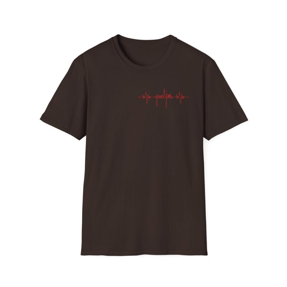 Pearl Jam Ekg Flame Unisex Softstyle T-Shirt