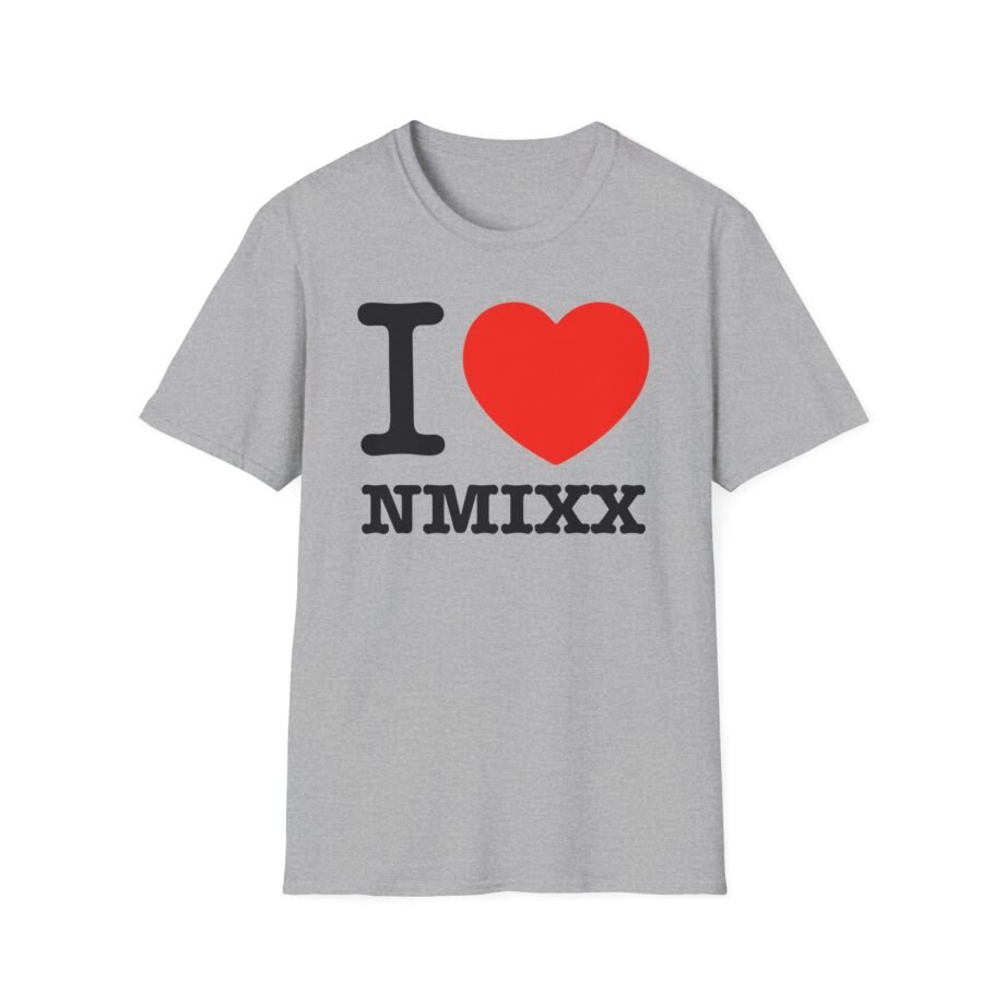 I Love NMIXX Unisex Softstyle T-Shirt