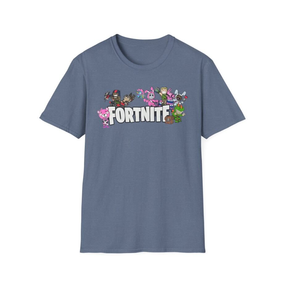 Fortnite Chibi Characters Unisex Softstyle T-Shirt