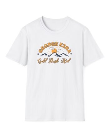 George Ezra Gold Rush Kid Mountains Unisex Softstyle T-Shirt