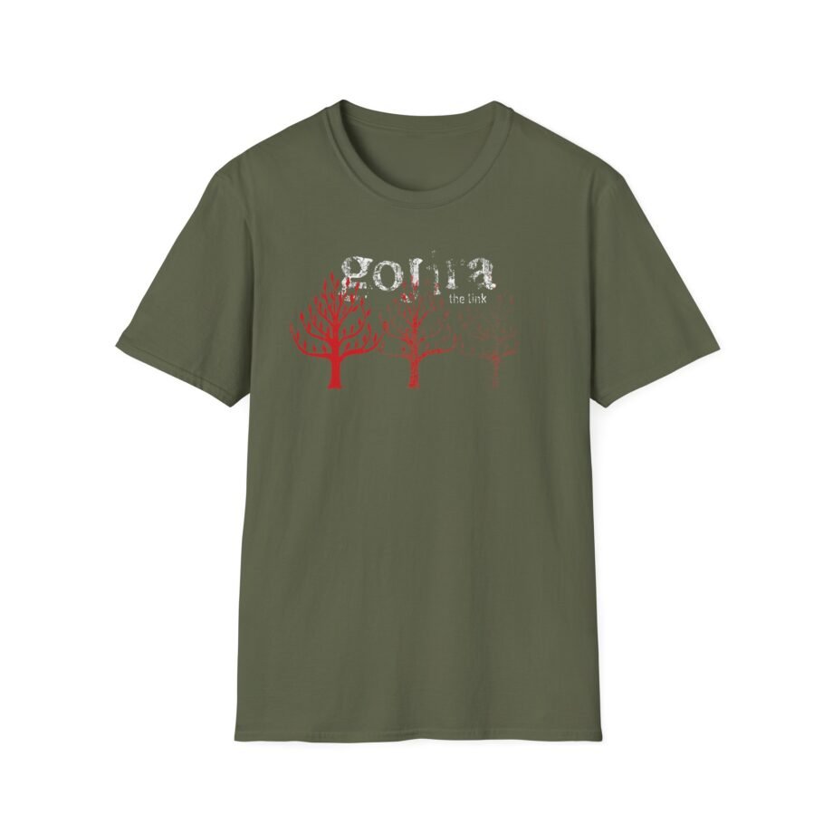 Gojira the Link Three Trees Unisex Softstyle T-Shirt