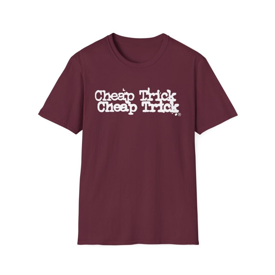 Cheap Trick Logo Unisex Softstyle T-shirt