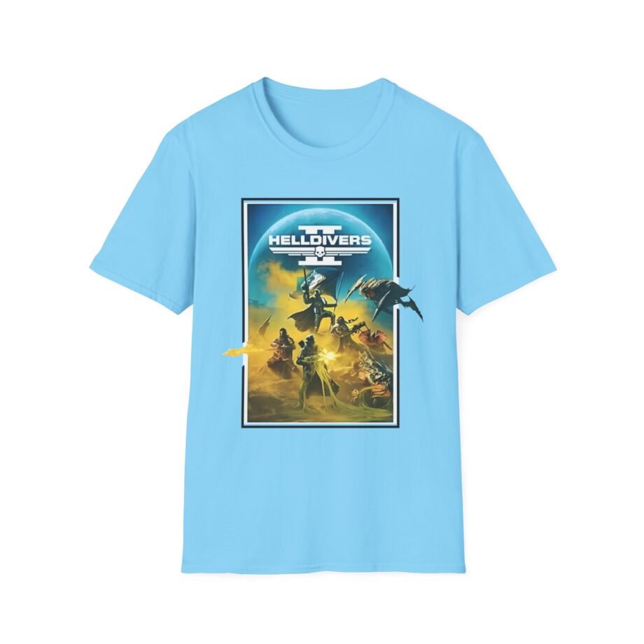 Helldivers Key Art Unisex Softstyle T-Shirt