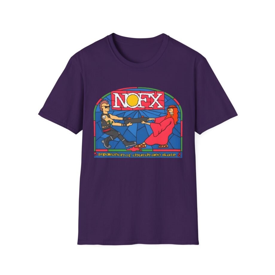 Nofx Seperation Unisex Softstyle T-Shirt