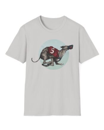 Greyhound Heather Smoke Unisex Softstyle T-Shirt