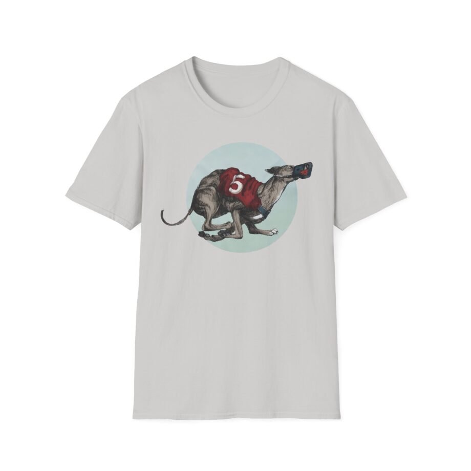 Greyhound Heather Smoke Unisex Softstyle T-Shirt