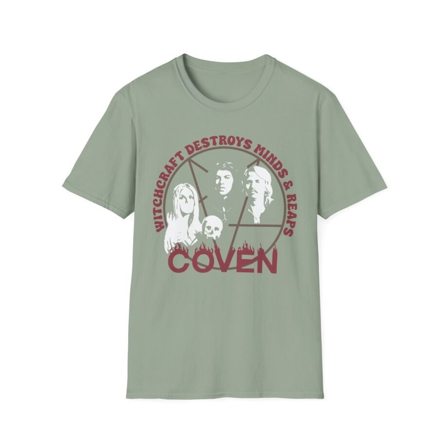 Coven Witchcraft Destroys Minds & Reaps Souls Unisex Softstyle T-Shirt