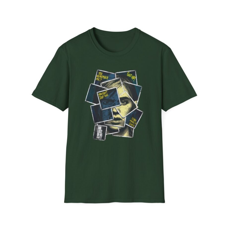 The Last of Us Ellie Collage Unisex Softstyle T-Shirt