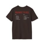 Acdc Highway to Hell Track List Unisex Softstyle T-Shirt