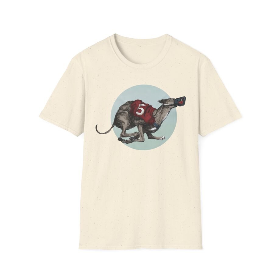Greyhound Heather Smoke Unisex Softstyle T-Shirt
