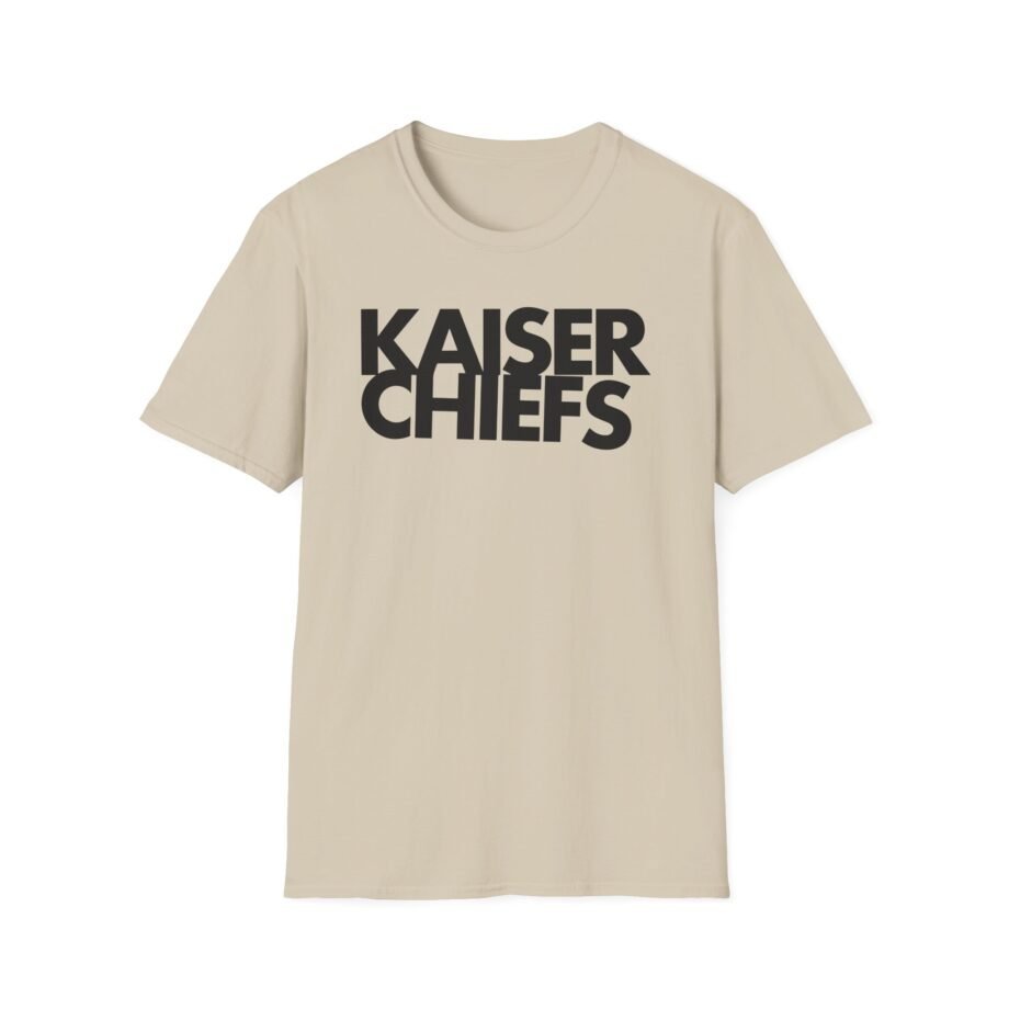 Kaiser Chief Skewed Logo Unisex Softstyle T-Shirt