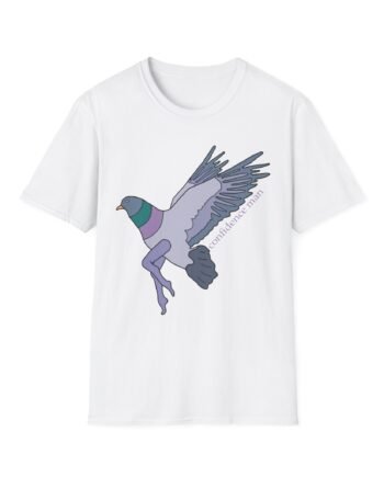 Confidence Man Pigeon Unisex Softstyle T-Shirt