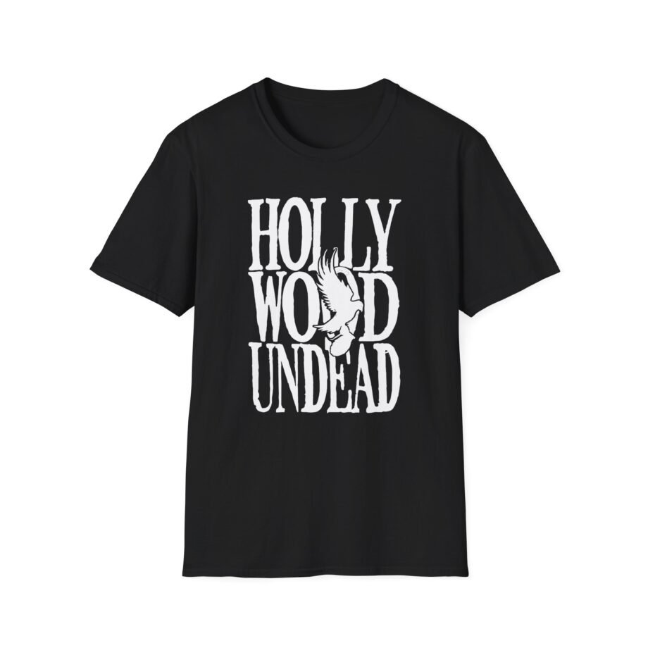 Hollywood Undead Stacked Dove & Grenade Logo Unisex Softstyle T-Shirt