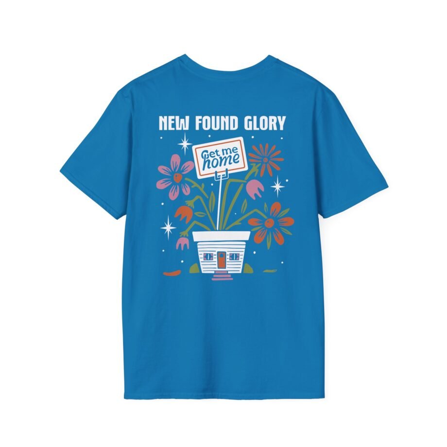 New Found Glory Get Me Home Unisex Softstyle T-Shirt