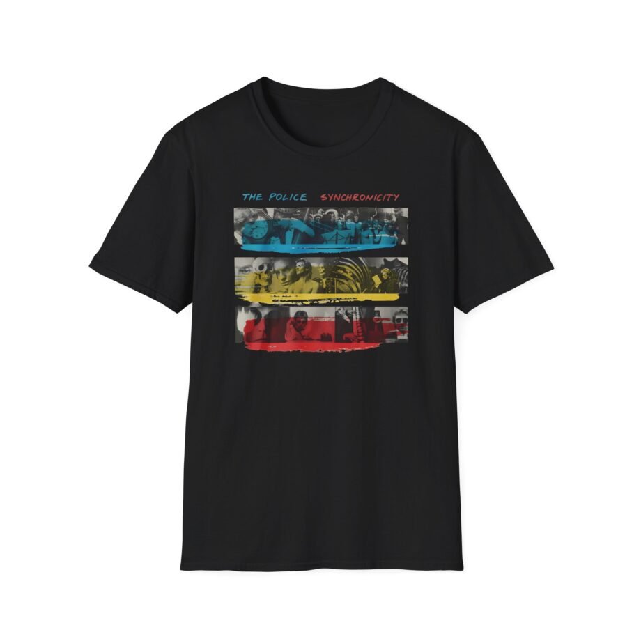 The Police Synchronicity Cover Unisex Softstyle T-Shirt