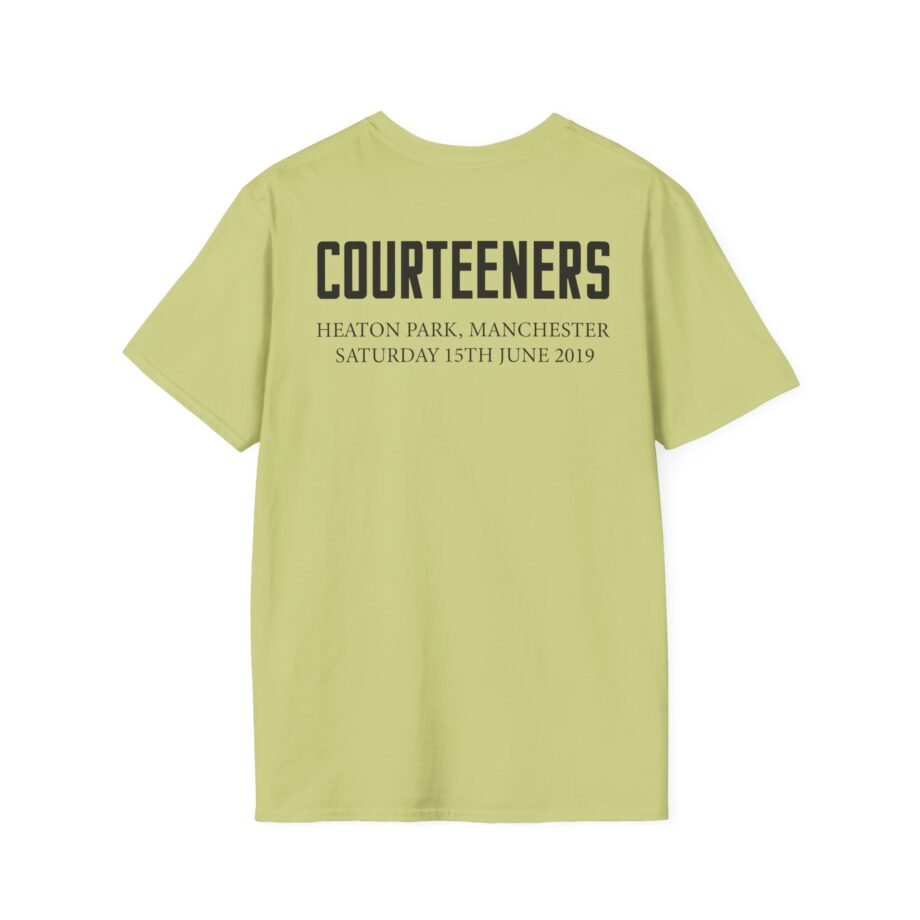 Courteeners Hand Illustrated Heaton Park Event Unisex Softstyle T-Shirt