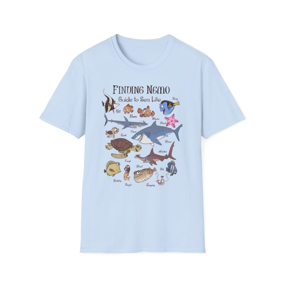 Nemo Boys 8-20 Fish Guide Unisex Softstyle T-Shirt