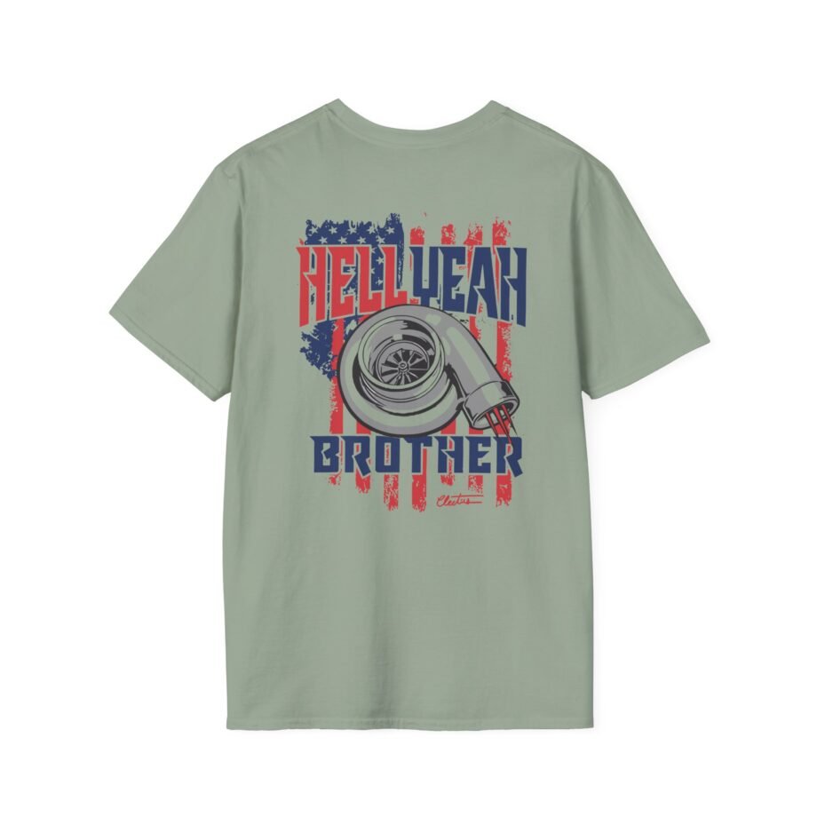 Cleetus Mcfarland Hell Yeah Brother Unisex Softstyle T-Shirt