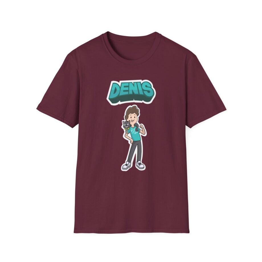 Denis logo Unisex Softstyle T-Shirt