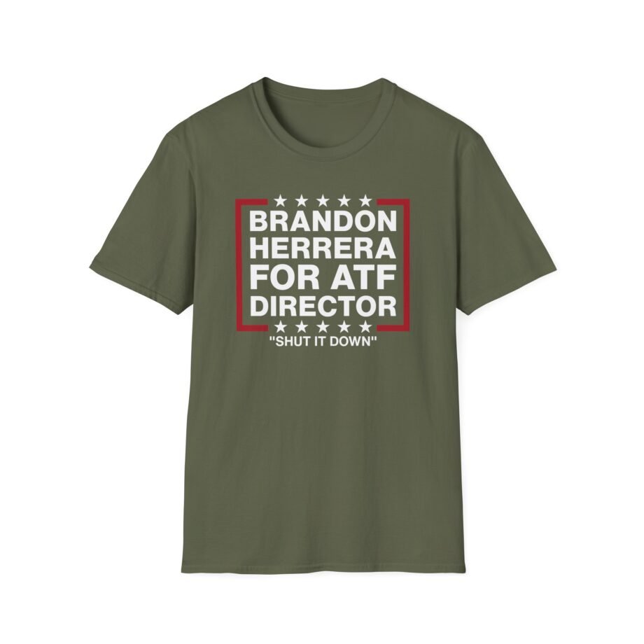 Brandon Herrera Atf Director Unisex Softstyle T-Shirt