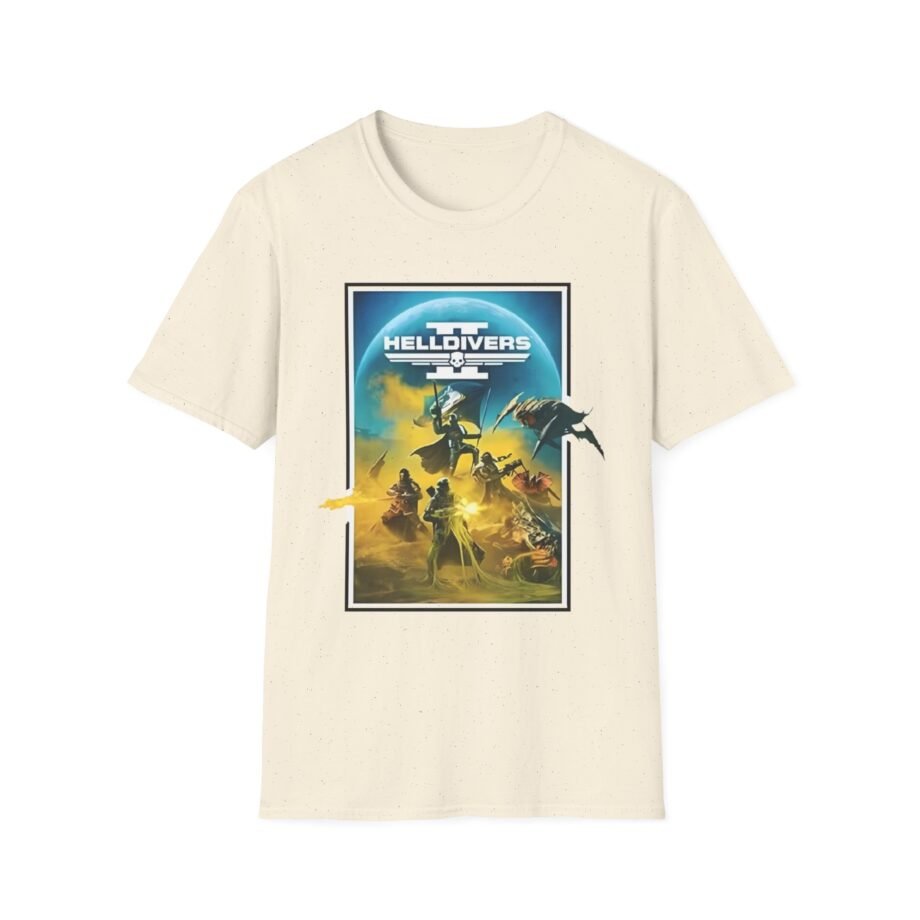 Helldivers Key Art Unisex Softstyle T-Shirt