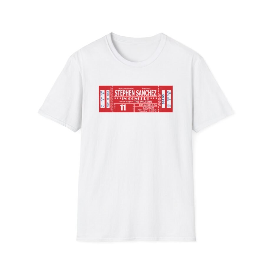 Stephen Sanchez Live in Concert the Wiltern Unisex Softstyle T-Shirt