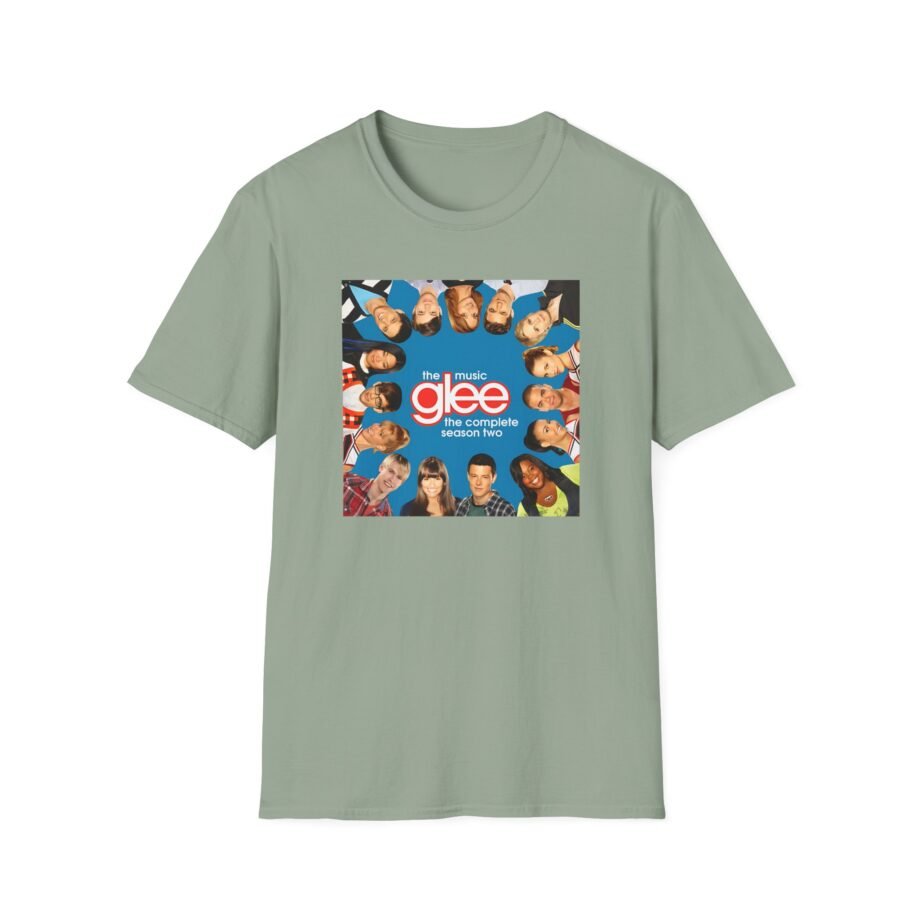 Glee Cast Silhouette Musical Unisex Softstyle T-Shirt
