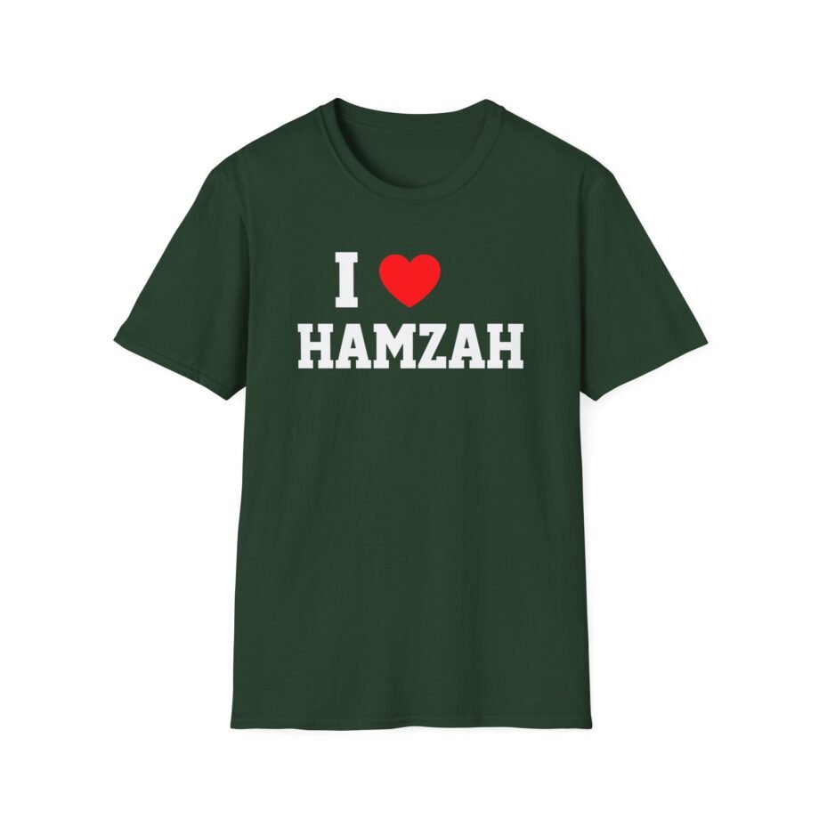 I Love Hamza Unisex Softstyle T-Shirt