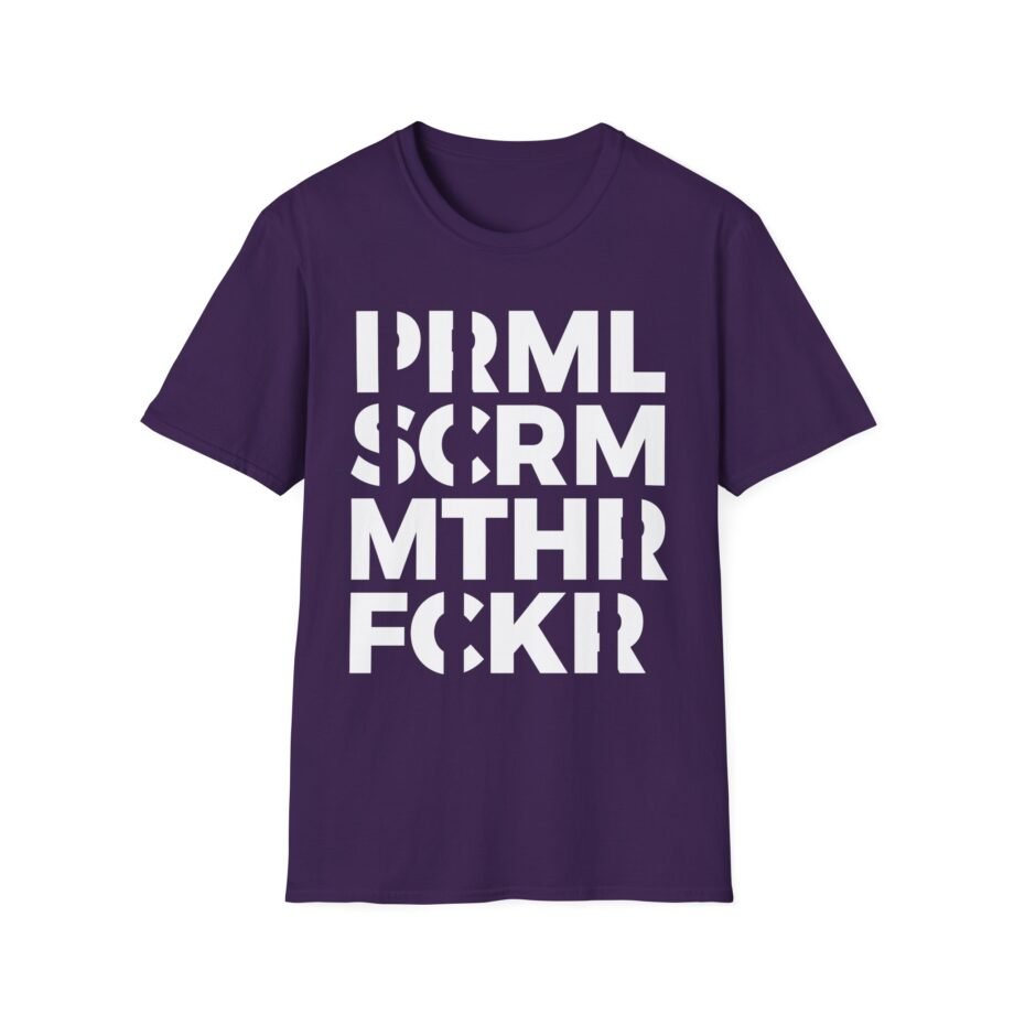 Primal Scream Mthr Fckr Band Unisex Softstyle T-Shirt