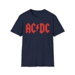 Acdc Highway to Hell Track List Unisex Softstyle T-Shirt